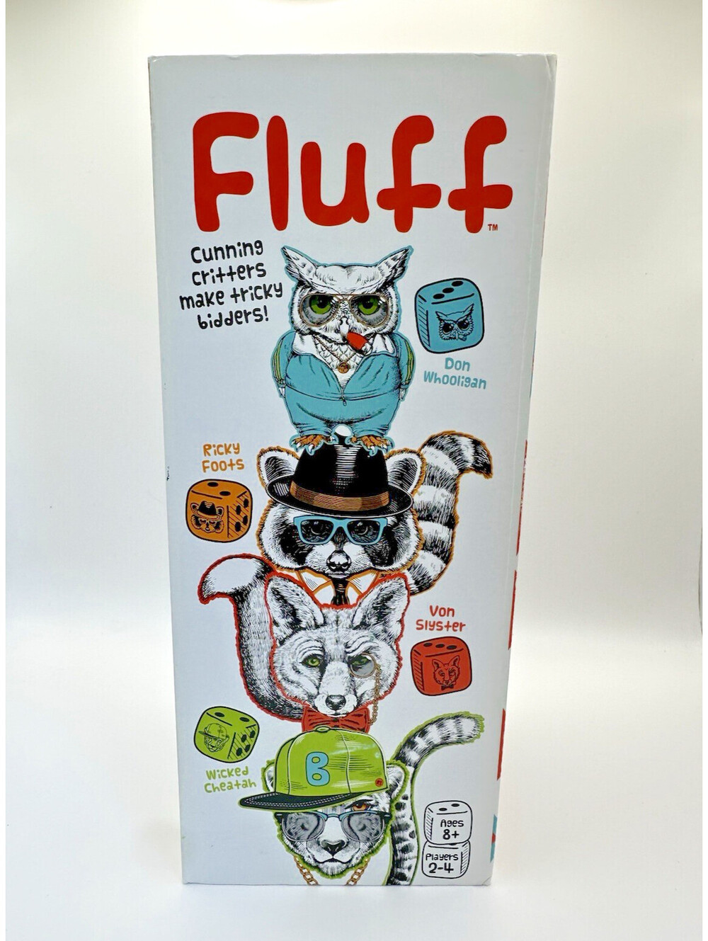 Fluff -Cunning Creatures, Make Tricky Bidders Dice Game